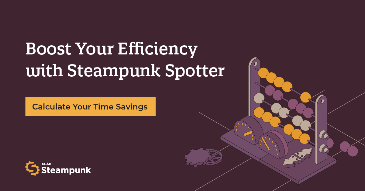 Calculate your Time Savings XLAB Steampunk